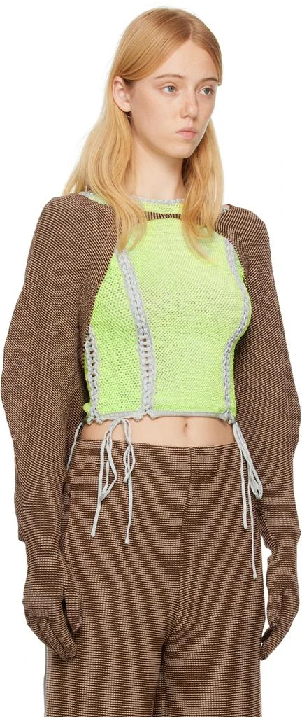 Isa Boulder Brown Dramatic Raglan Gloves 2