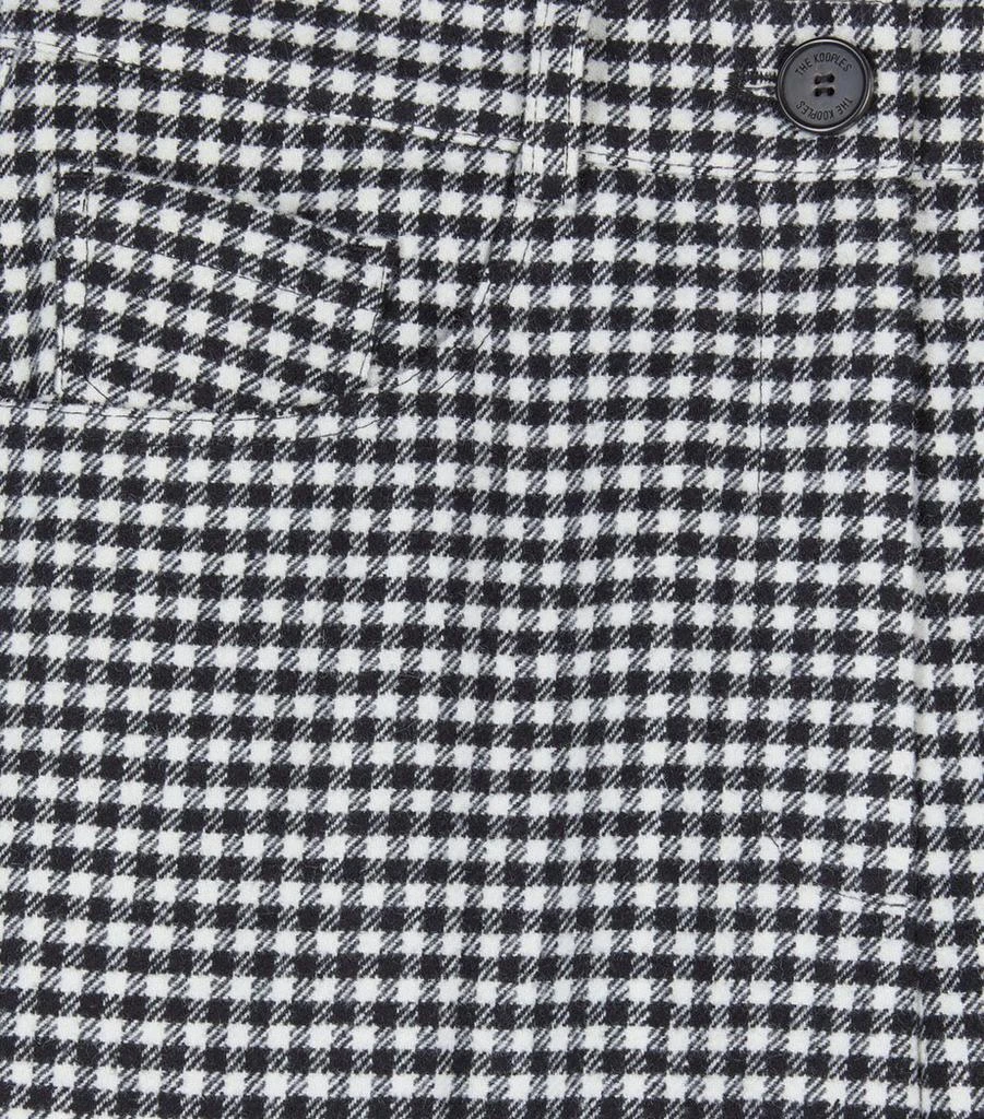 The Kooples Vichy Check Flared Trousers 7