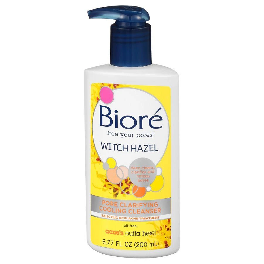 Biore Witch Hazel Pore Clarifying Cleanser Scented 5