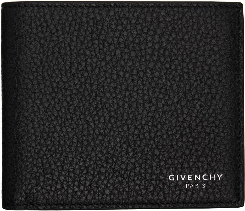 Givenchy Black Grained Leather Wallet