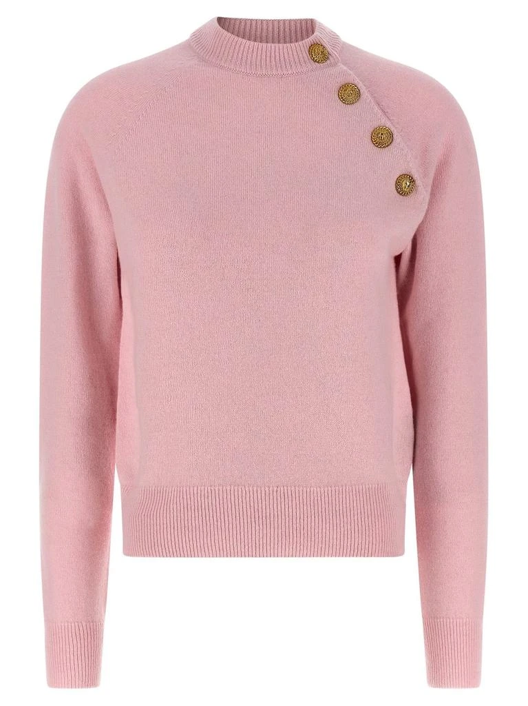 Balmain Balmain Long Sleeved Buttoned Jumper from Cettire