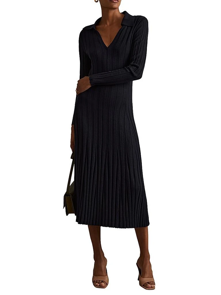 Winnie Rib-Knit Midi-Dress Winnie Rib-Knit Midi-Dress