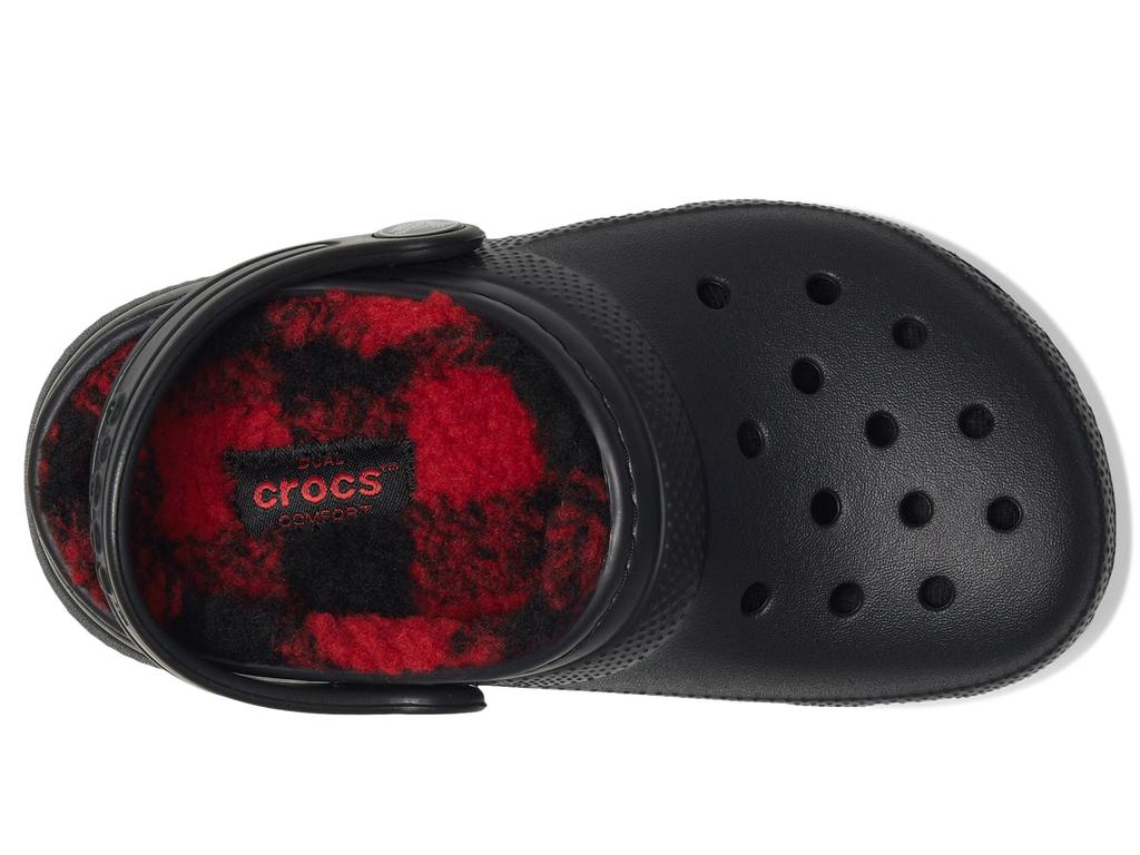 Crocs Classic Holiday Lined Clogs (Toddler)