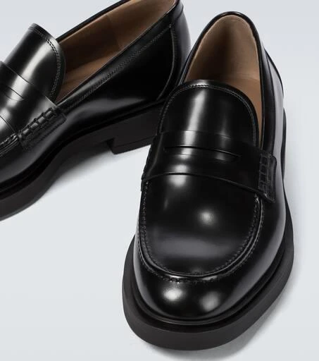 Gianvito Rossi Harris leather loafers 3