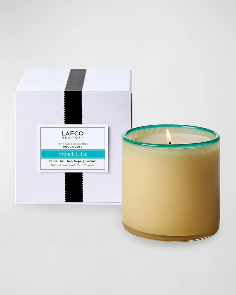 LAFCO French Lilac Signature 15.5oz Candle 1