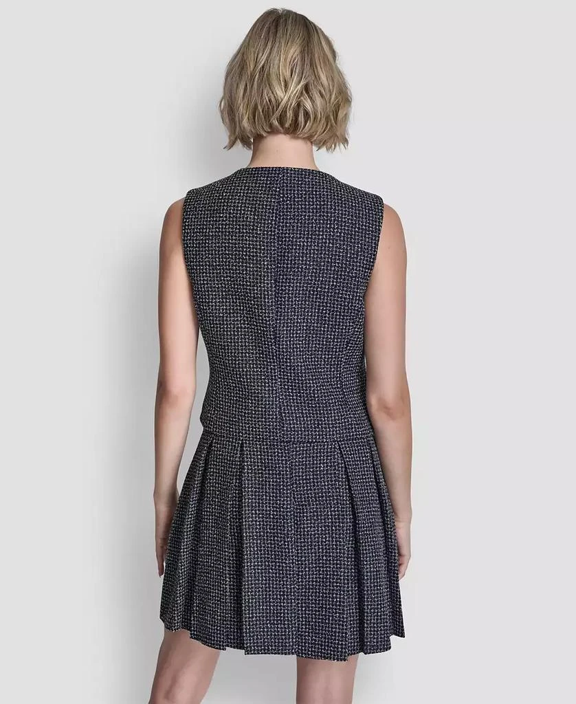 DKNY Women's Button-Front Vest Top 3