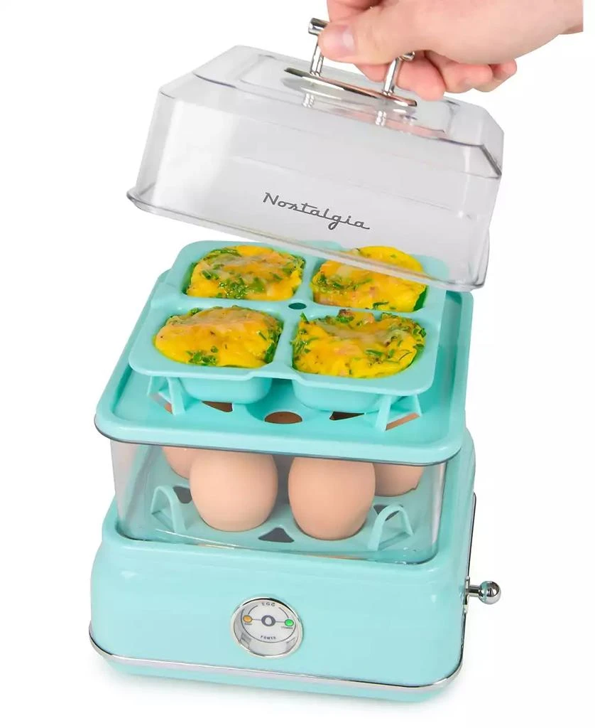 Nostalgia CLEC14AQ Classic Retro Egg Cooker, 14 Eggs 4