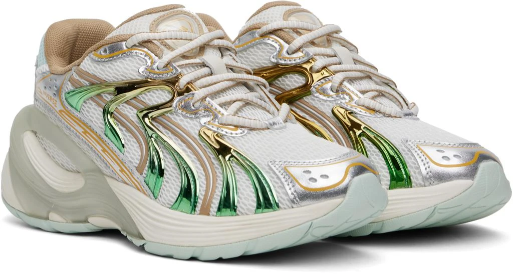 Puma Off-White Inverse Shimmer Sneakers 4