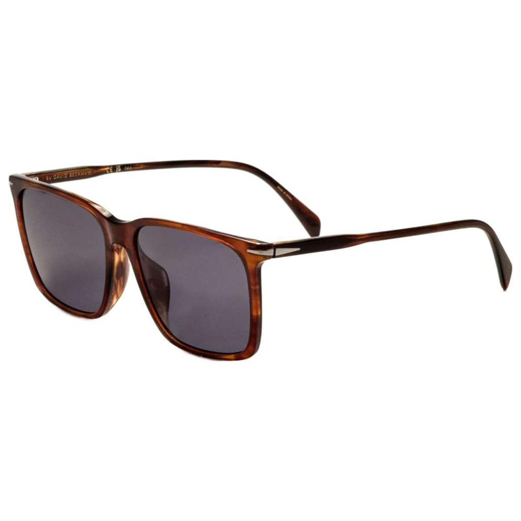 David Beckham David Beckham Men's Brown Square Sunglasses