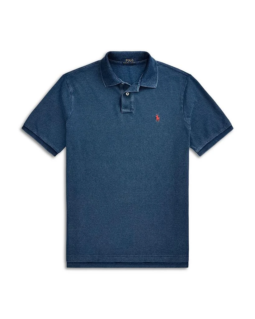 Polo Ralph Lauren Classic Fit Indigo Mesh Polo Shirt 5