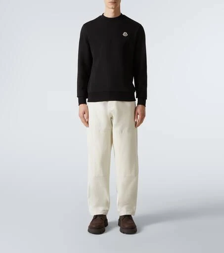 Moncler Cotton fleece sweatshirt 2