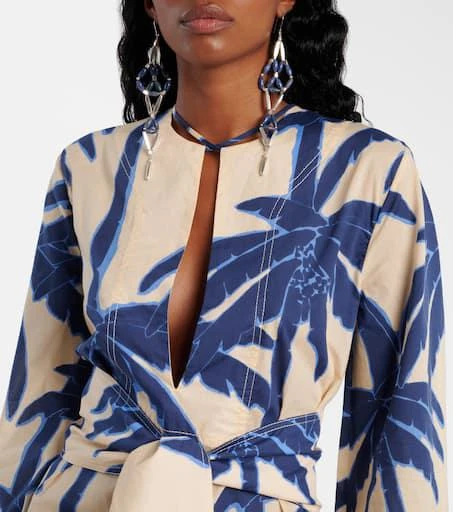 JOHANNA ORTIZ Sotaviento printed cotton tunic 4