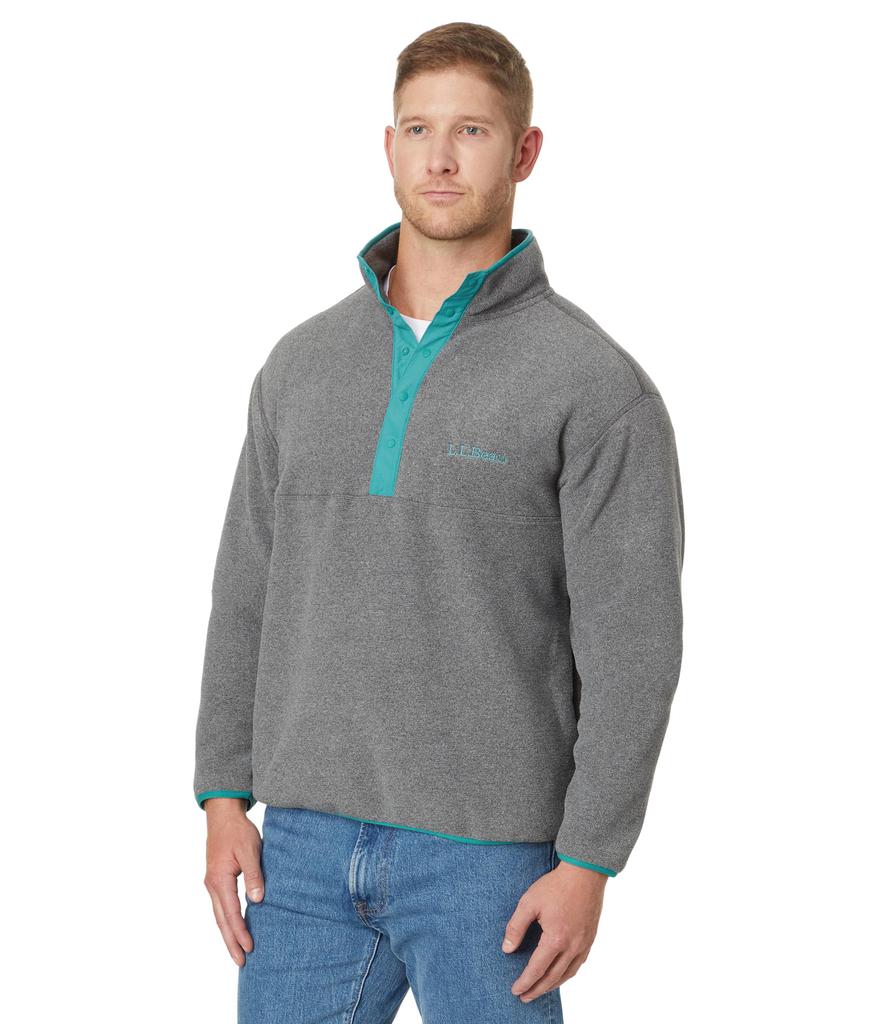 L.L.BEAN Bean's Classic Snap Fleece II Pullover Adults