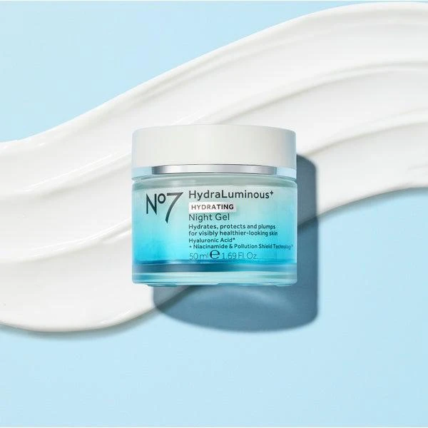 No7 HydraLuminous+ Night Gel 50ml 6