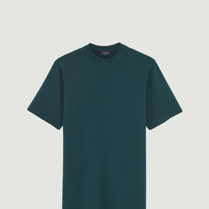 L'Exception Paris Thick cotton t-shirt dress Dark Sea L'EXCEPTION PARIS 5