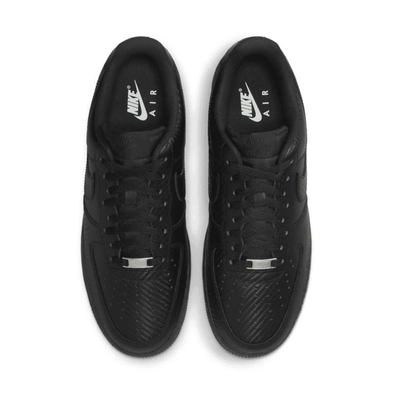 NIKE Air Force 1 Low Black Carbon Fiber 3