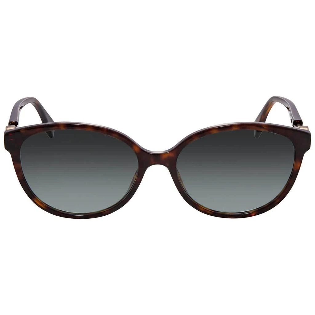 Fendi Fendi Green Aqua Round Ladies Sunglasses FF 0373/S 0086 57 2
