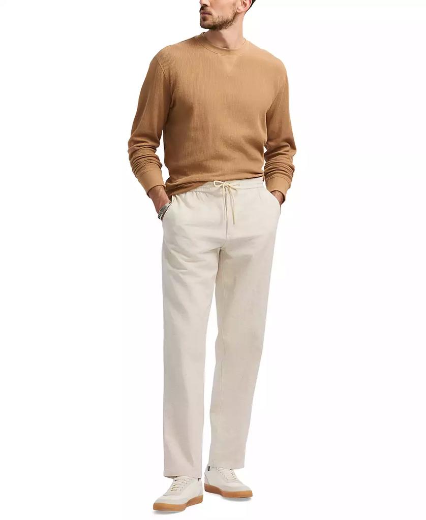 BUFFALO David Bitton Men's Pilsen Straight Leg Pull-On Drawstring Pants