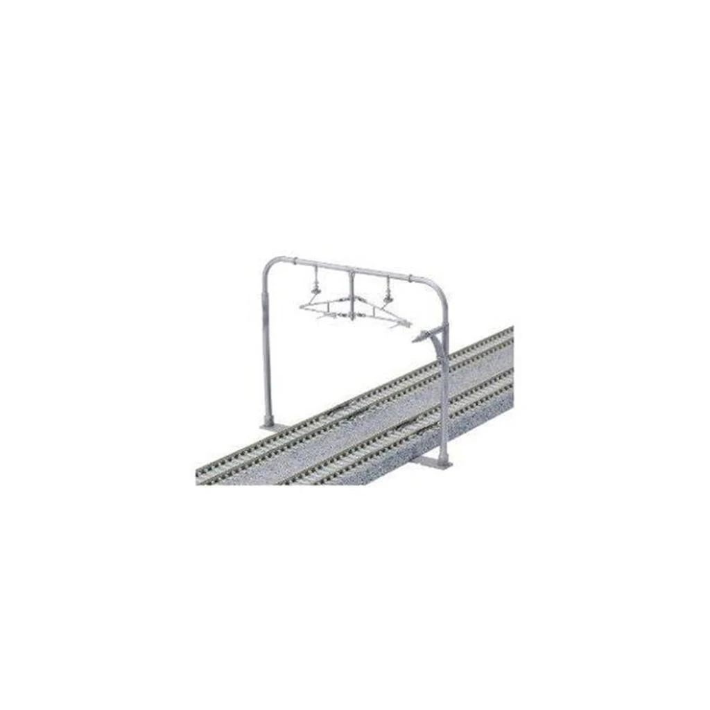 Kato kato  N Scale, Catenary Poles Double Track Wide Arched Overhead Wire Pillar, 10 Pieces 1