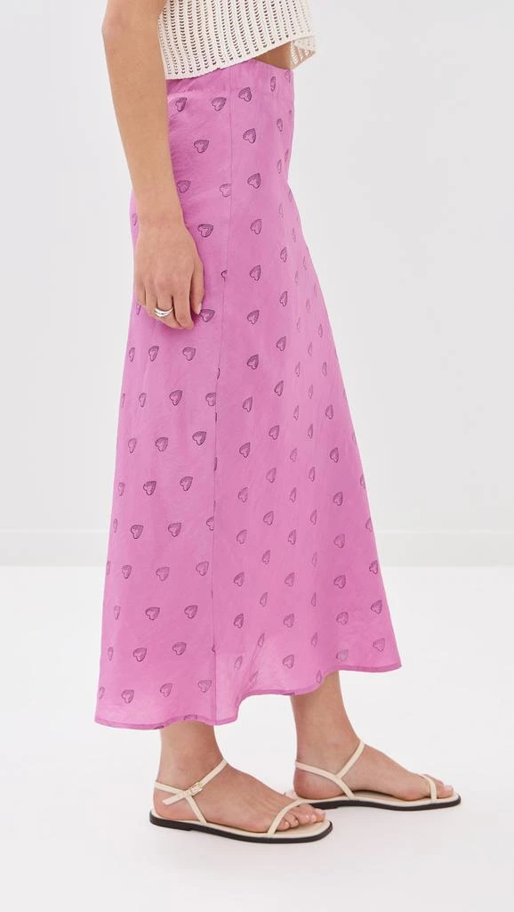 Alix of Bohemia Lyra Fuchsia Heart Skirt 3