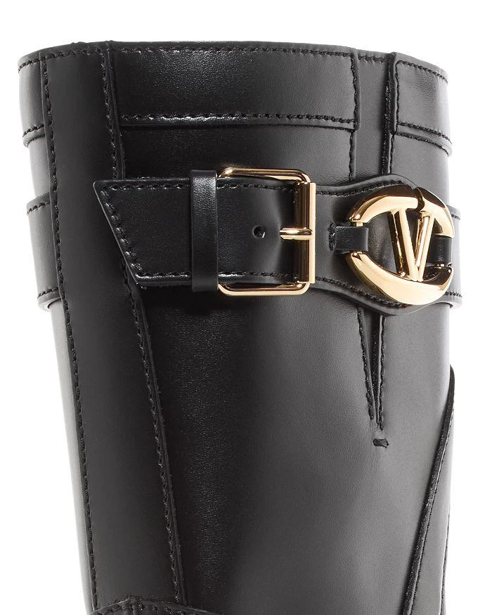 Valentino Women's Buckle Rain Boots 6