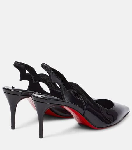 Christian Louboutin Hot Chick Sling patent leather slingback pumps 3