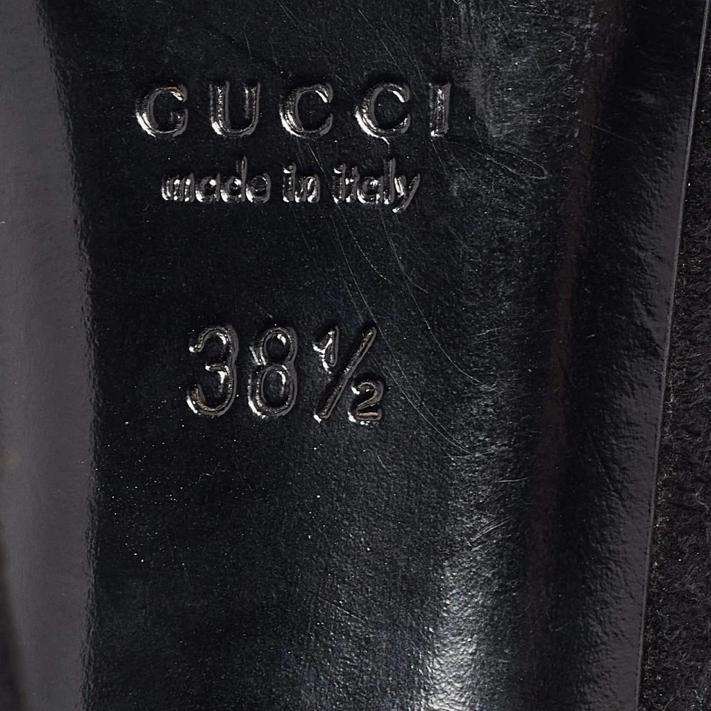 Gucci Gucci Black Suede T-Strap  Open Toe Sandals Size 38.5 8