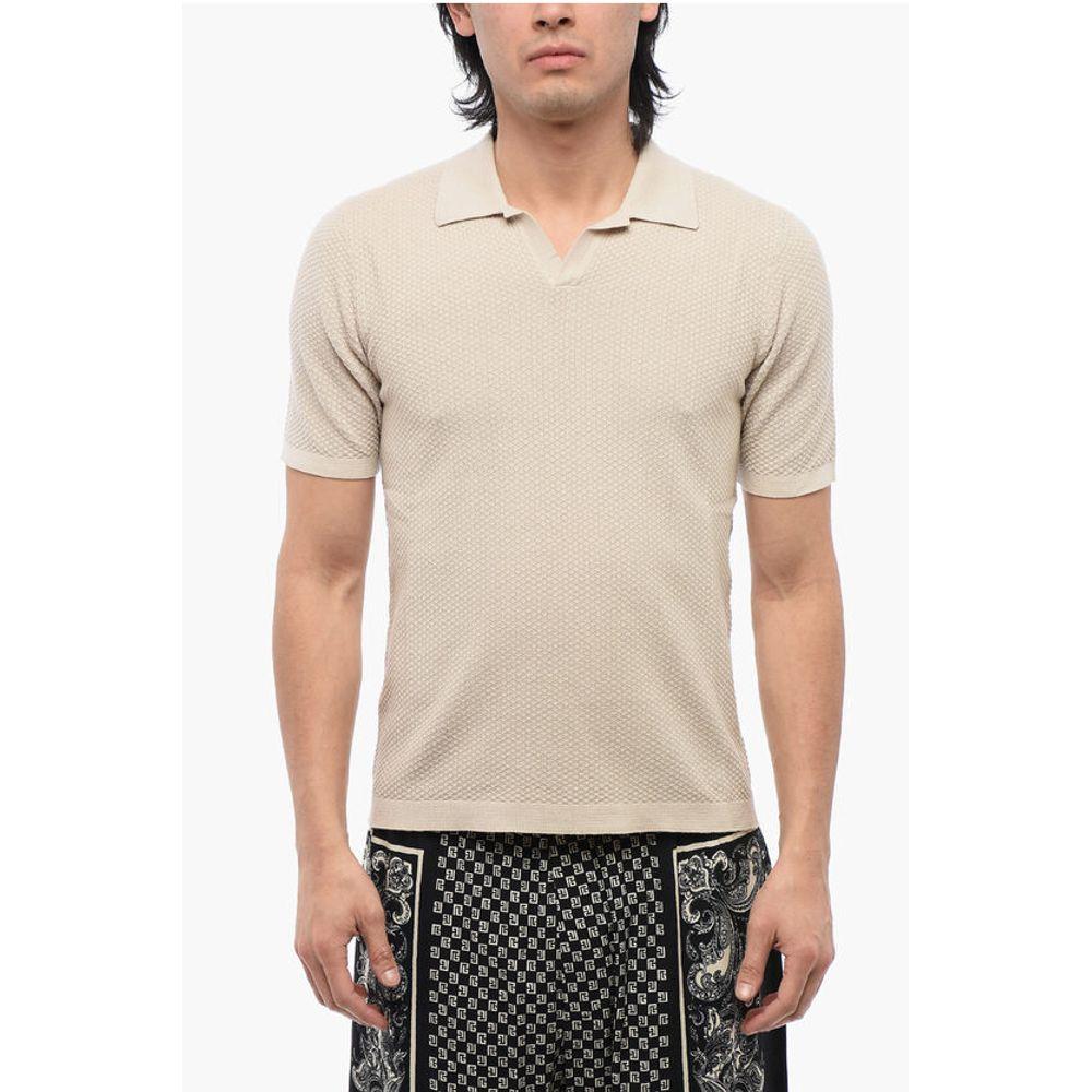 ALTEA Knitted Short Sleeved Men's Polo