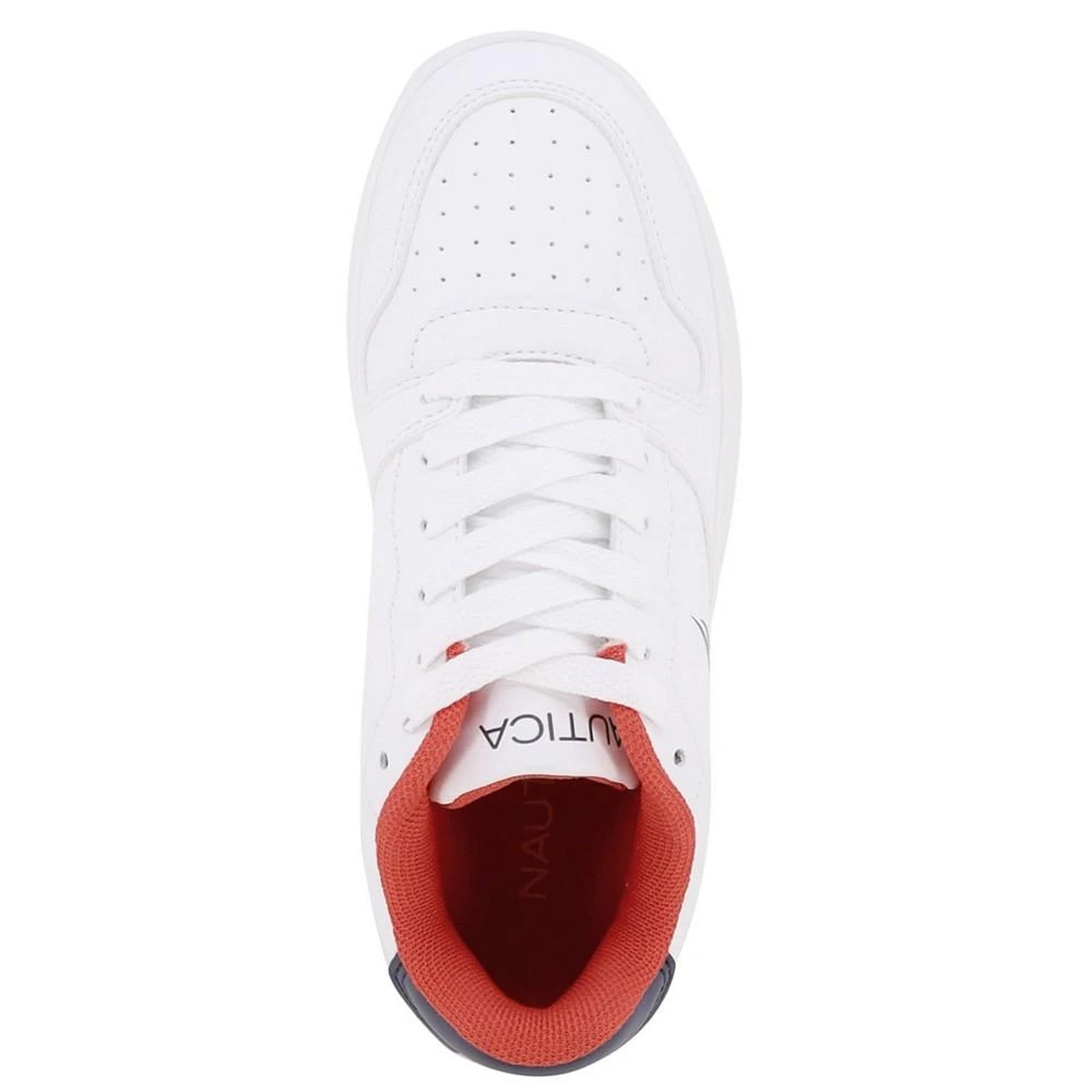 Nautica Big Boys Lace Up Low Cut Court Casual Sneaker 2