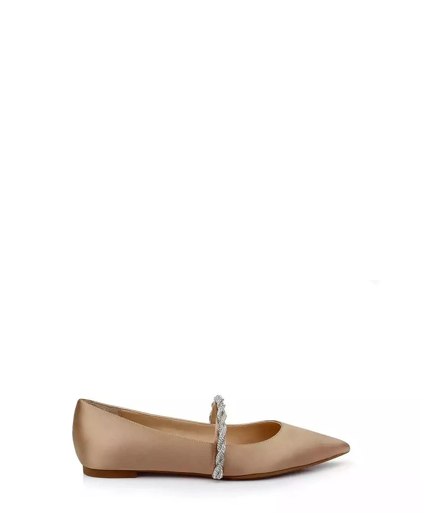 Badgley Mischka Women's Vana Pointed Toe Evening Flats 2