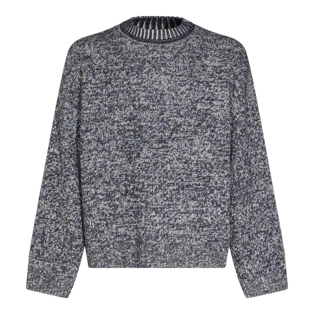 Acne Studios Crewneck Jacquard Jumper – On Sale Now with Up to 32
