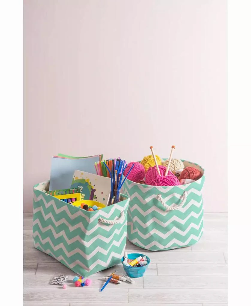 Design Imports Design Import Storage Bin Chevron, Rectangle 5