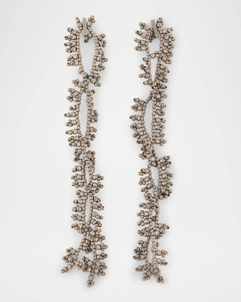 Brunello Cucinelli Twisted Loop Drop Earrings 1