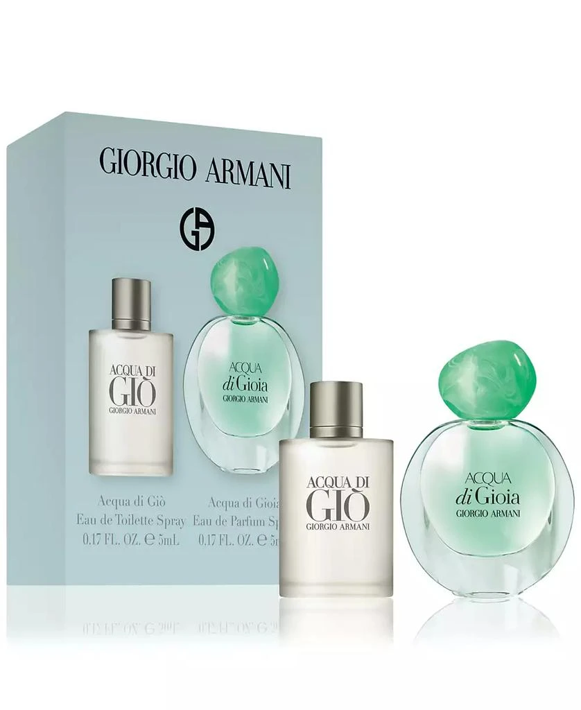 Giorgio Armani Armani 2-Pc. Acqua di Giò Eau de Toilette & Acqua di Gioia Eau de Parfum Gift Set 1