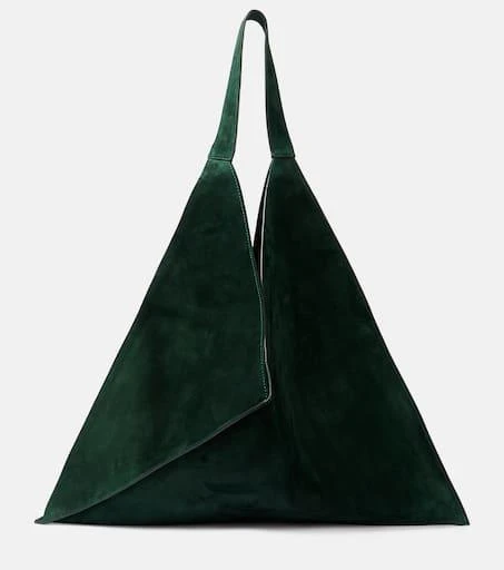 Khaite Sara Medium suede tote bag 1