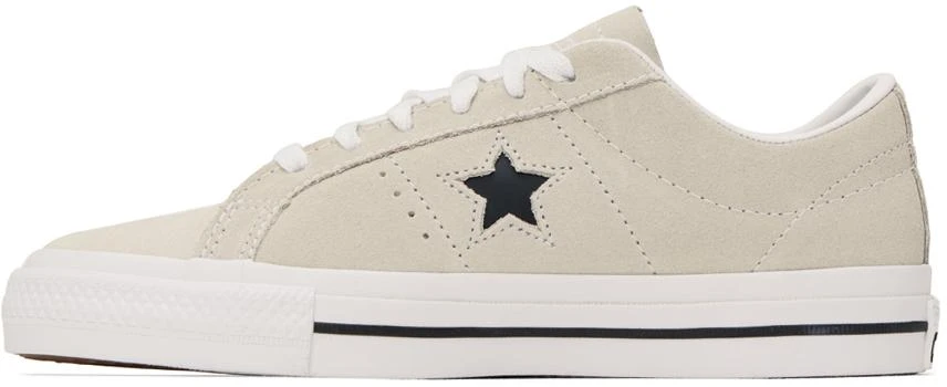 Converse Beige One Star Pro Low Sneakers 3