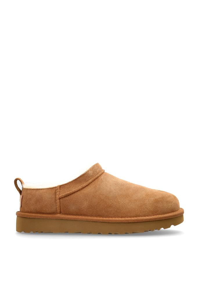 UGG Kids Classic Micro Slippers in Chestnut – On Sale Now with Up