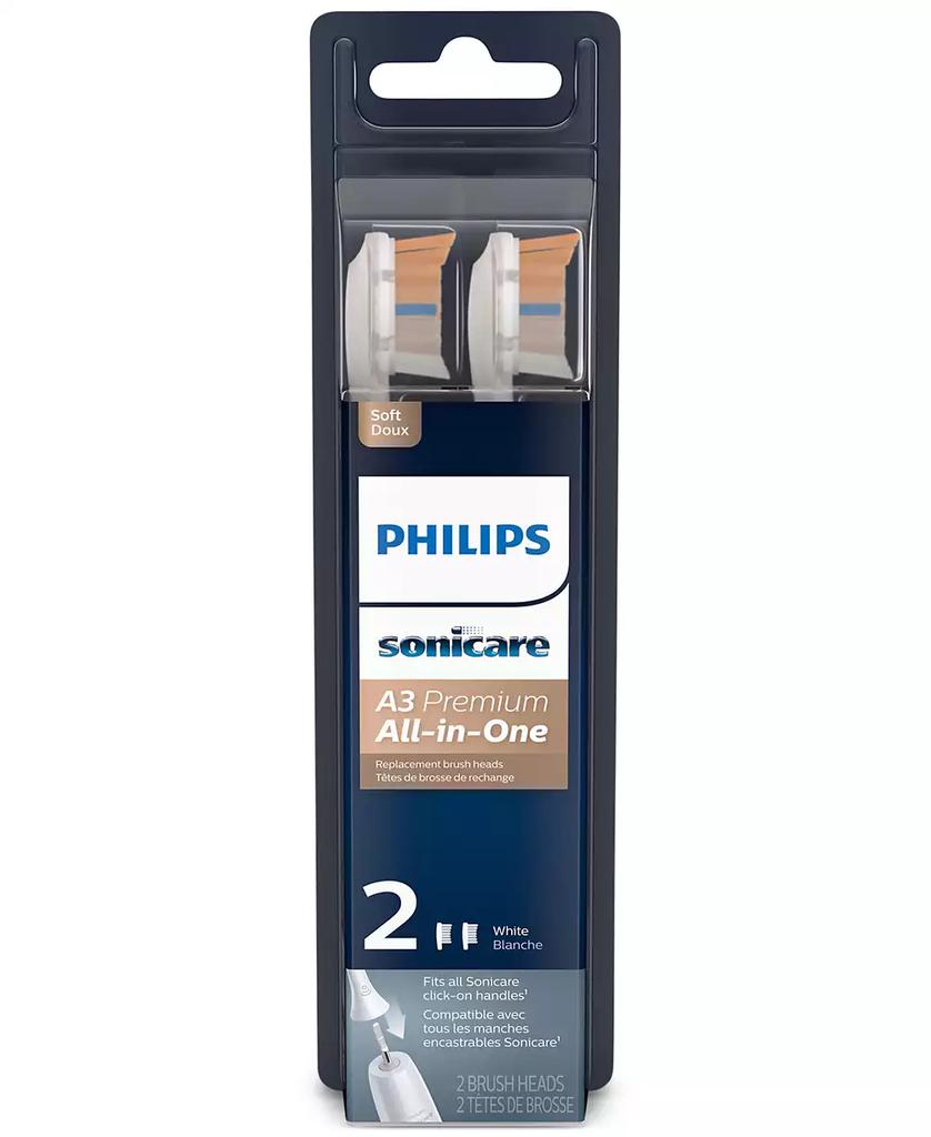 Philips 2-Pk. Sonicare Premium A3 All-In-One Brush Heads