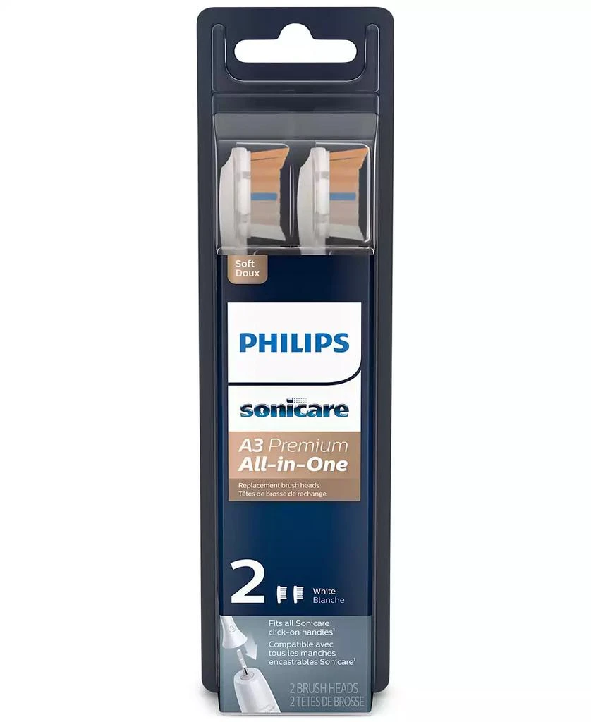 Philips 2-Pk. Sonicare Premium A3 All-In-One Brush Heads 2