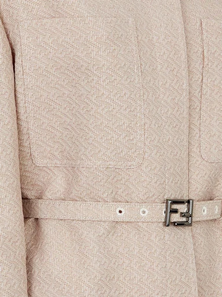 Fendi Ff diagonal 3d wool blazer 5