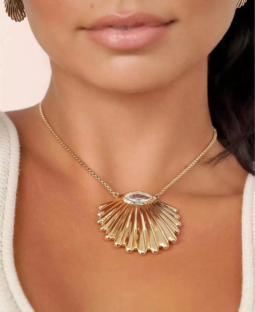 Ettika Jewelry Scallop Crystal Necklace 3