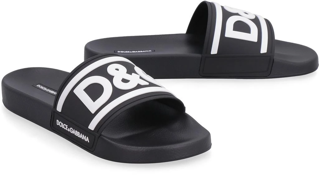 Dolce & Gabbana Dolce & Gabbana Rubber Slides 3
