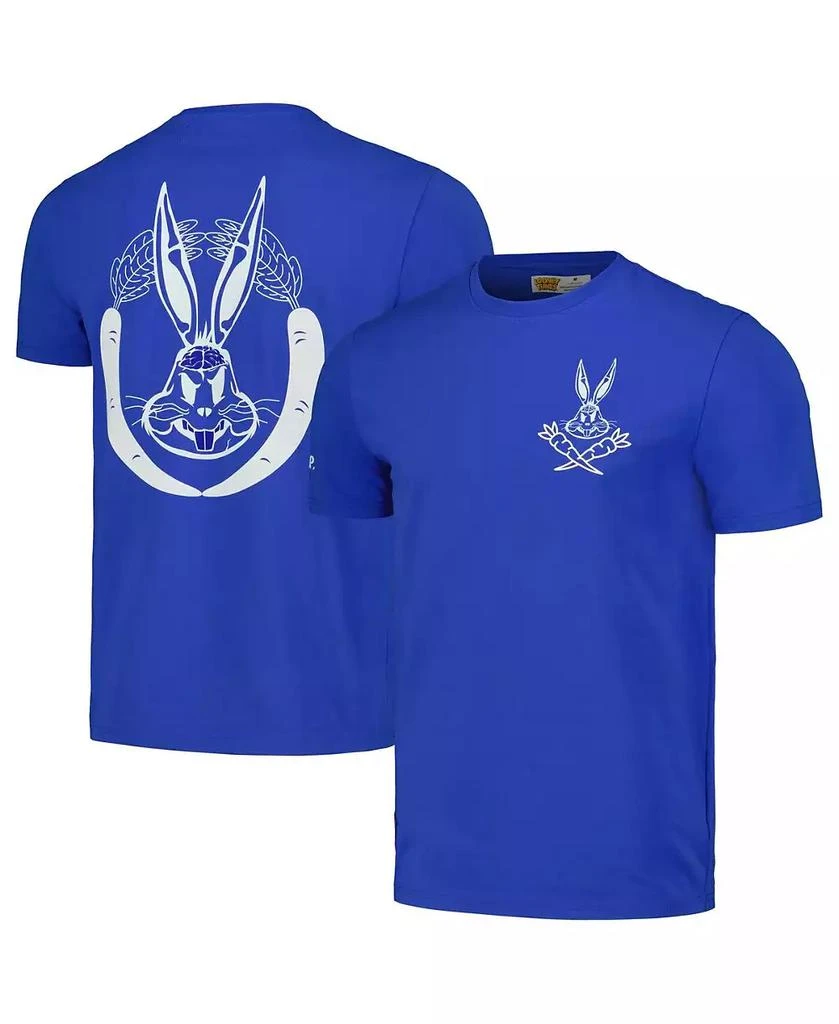 Freeze Max Men's Royal Looney Tunes Bugs Bunny Melted Skeleton T-Shirt 1