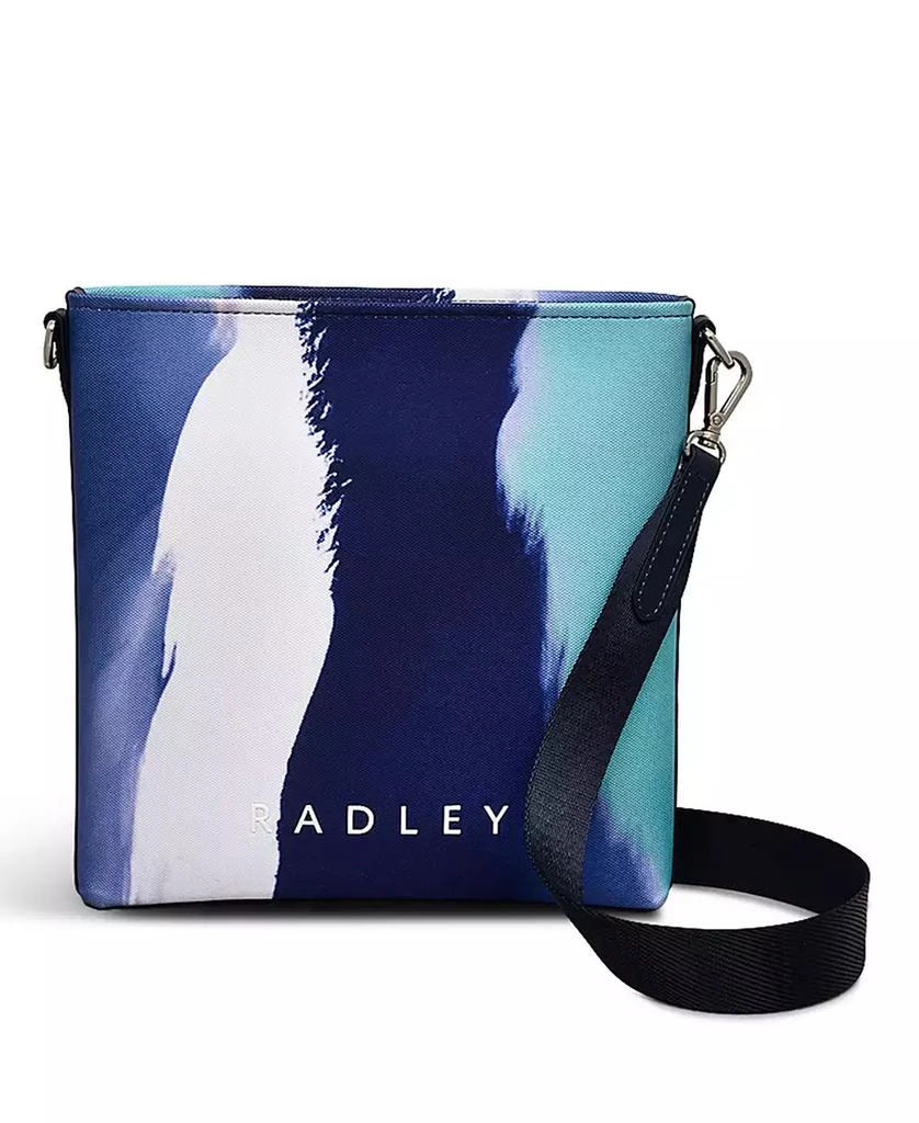 Radley Southwell Gardens Stripe Zip Top Crossbody Bag 1