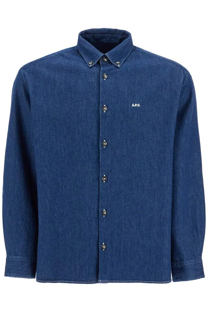 A.P.C. "lightweight denim mathias shirt 1