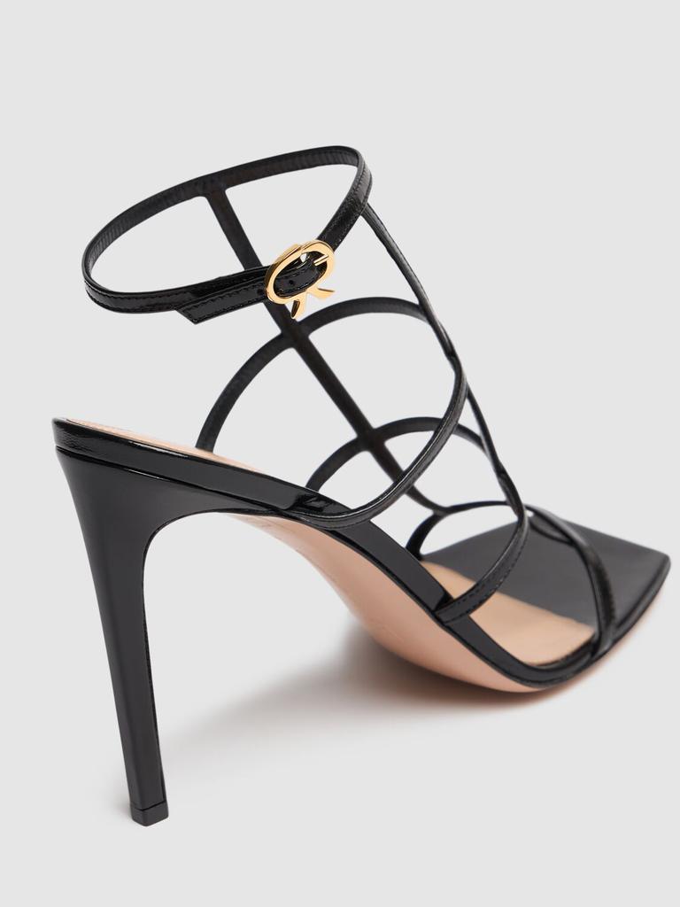 Gianvito Rossi 95mm Leather Sandals - Shoes - BeyondStyle