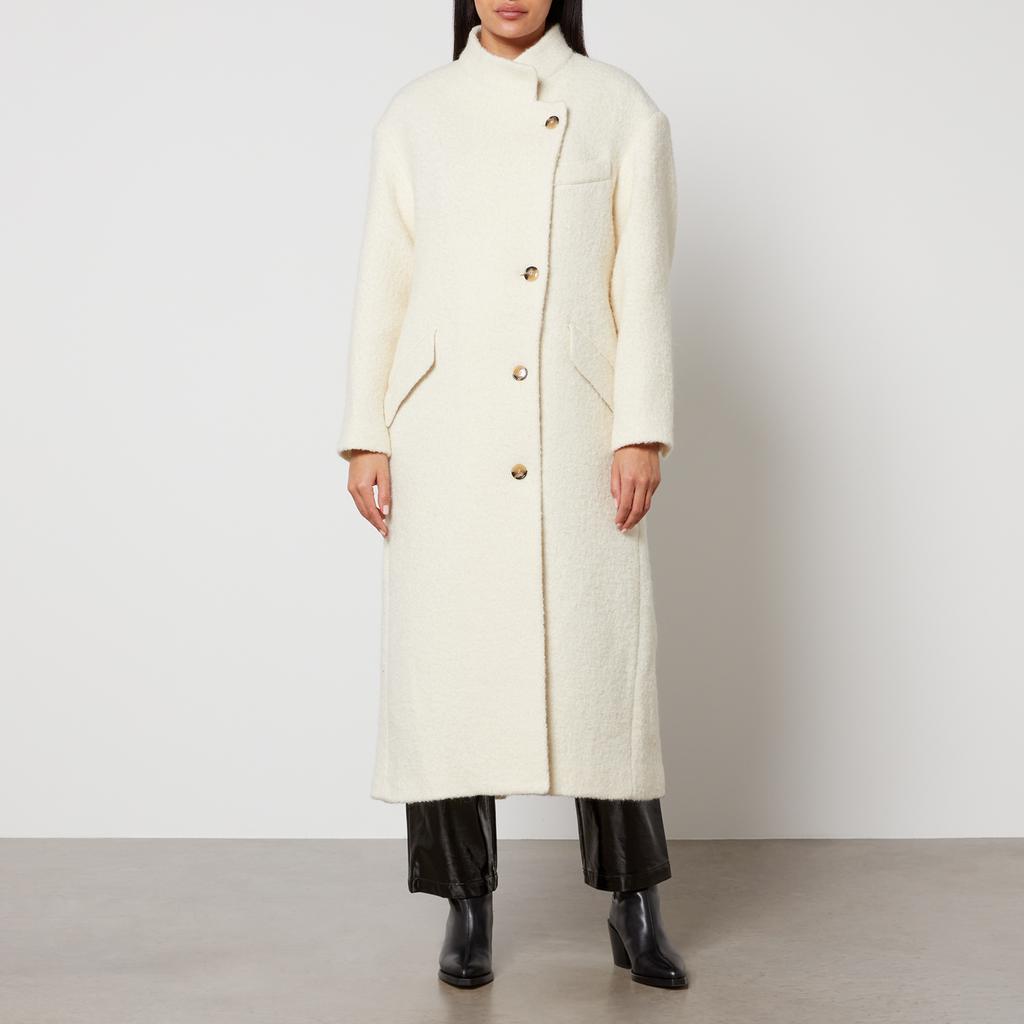 Marant Etoile Marant Etoile Sabine Brushed Tweed Overcoat