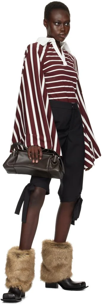 FIDAN NOVRUZOVA Black 
Brown Havva Chunky Trouser Boots 5