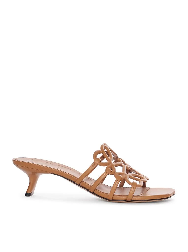 Loewe SLIDE ANAGRAM PETAL IN SOFT CALFSKIN 1