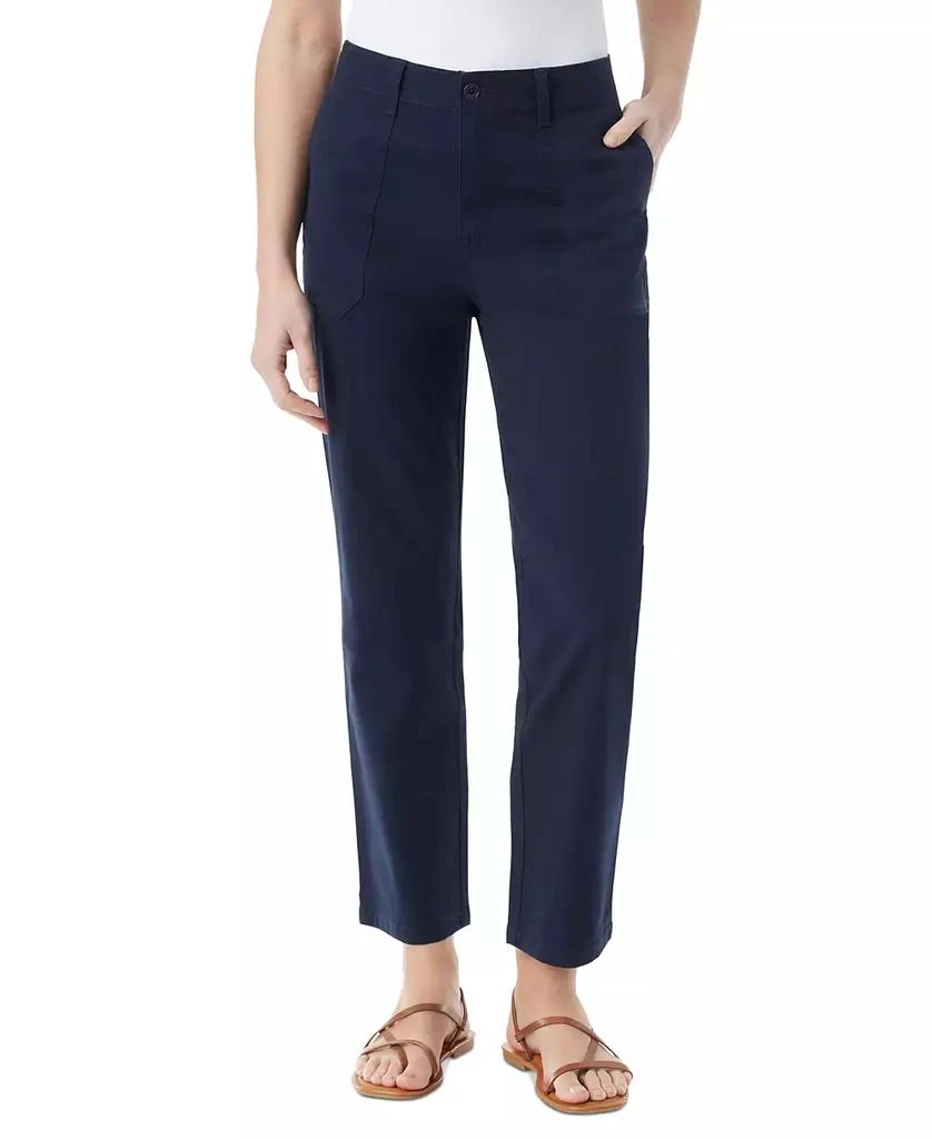 Pantaloncini Utility Donna Gloria Vanderbilt – Colori Bianco, Rosso, Blu, Taglie M-2XL, In Cotone/spandex